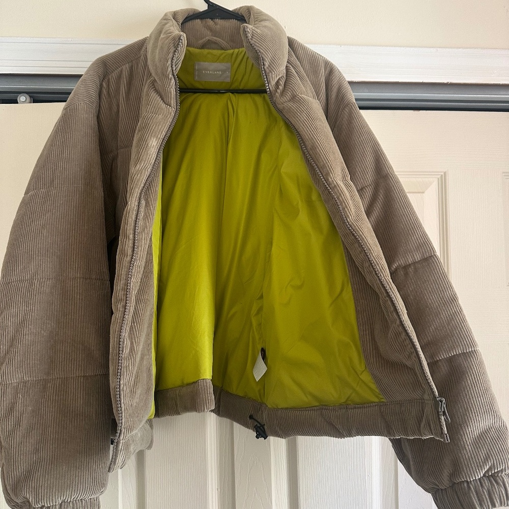 Everlane Corduroy Puffer